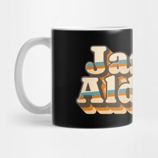 Jason Aldean  - vintage retro type Mug